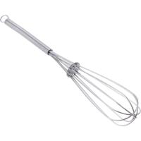 Varilla de agitación giratoria, fácil de limpiar batidor de huevos de acero inoxidable, agitador compacto multifuncional para Cocina - details 3