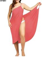 Vestido de Playa para Mujer Ouwu Cubierta de Sarong de Espalda Cruza Lentejuelas Y2K - details 7