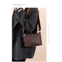 Nuevo Bolso De Mensajero De Hombro Para Mujer Bolso De Cuero Suave Multicapa Para Mujer - details 41