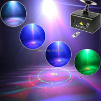Proyector Láser R&G de 12 Patrones Efecto de Galaxia Completa de Luz DJ Hogar Fiesta Navideña Luz de Baile Bar - details 0