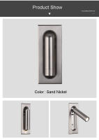 TOMAXIN-Lámpara LED de pared con interruptor integrado, accesorio para habitación de Hotel, estudio, dormitorio, cabecera, lectura, Europeo, Rectangular - details 6