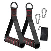 Mangos de gimnasio de Metal con anillo en D, mango de máquina de Cable resistente para entrenamiento con gancho para bandas de resistencia para el hogar, accesorios de Fitness - details 0