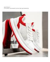 Moda 2025 Zapatos Blancos Cómodos y Ligeros para Hombres en Primavera y Verano - details 6