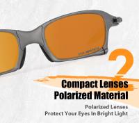 Gafas de sol polarizadas a la moda para hombre y mujer, lentes para conducir en bicicleta de montaña, para pescar, viajar, Golf, 2025 - details 5