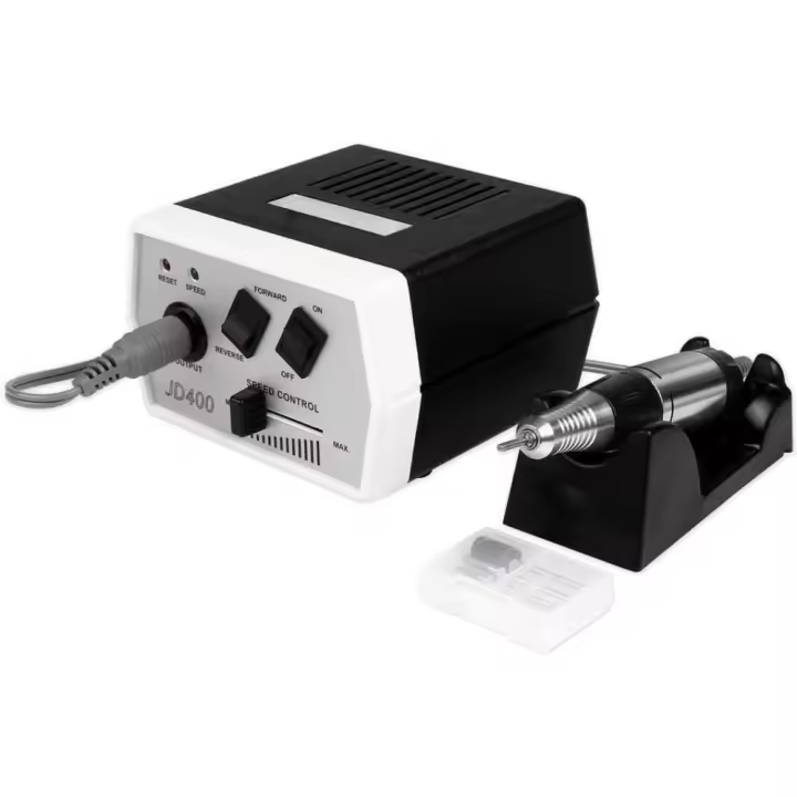 Fresa de Uñas Profesional JD 400 Pro Fresa de Uñas de Gel con 30000 rpm - 1