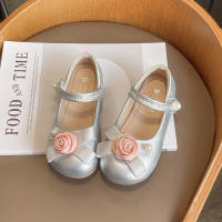 Zapatos planos de cuero para niña, calzado elegante de princesa para fiesta, fondo suave, primavera y otoño, novedad - details 17