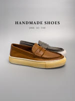 Cuero lavado al agua, primera capa de cuero de vaca, zapatos de hombre hechos a mano, estilo vintage. - details 33