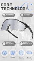 Kapvoe NEW Photochromic Bike Sunglasses Cycling for Men Blue Photochromism Glasses MTB New Bicycle Goggles Eyewear Sports UV400 - details 3