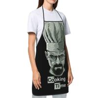 Babero personalizado Breaking Bad Time delantales hombres mujeres Unisex adulto Chef cocina Walter White Tablier cocina jardinería - details 2