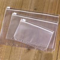 Carpeta Organizadora de Archivos A5-A7 PVC Transparente con Cierre de Cremallera para Escuela 5 Piezas - details 3