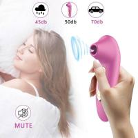 Empaque privado Juguetes sexys potentes Vibrador con ventosa para clítoris Clítoris Succión de pezones Lengua Vibradora Lamiendo oral Masturbador Vagina para adultos - details 3