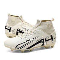Zapatos de fútbol de caña alta para hombre y mujer de otoño TF spikes AG roto picos - details 15