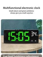 Reloj electrónico multifunción creativo, reloj Simple de pantalla grande, reloj despertador multigrupo, reloj para estudiantes - details 0
