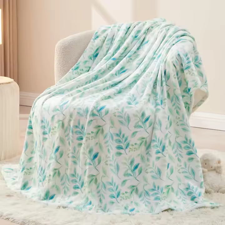 Manta Suave de Vellón Aestética Ideal para Niños, Niñas, Adolescentes Perfecta para Cama, Sofá, Acampar - 1