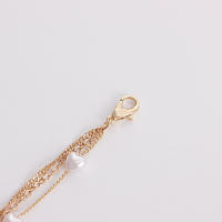 Collar de ala de Ángel con perlas en forma de corazón multicapa elegante para mujer, collar de alta gama con diseño de nicho - details 9