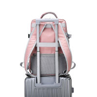 Mochila De Viaje Para Hombres, Mochila Multifuncional Para Viajes De Fin De Semana Con Compartimento Separado Para Zapatos - details 5