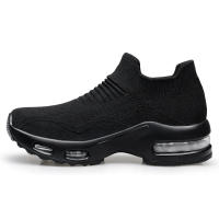 Nuevos zapatos para correr con colchón de aire para hombres y mujeres, zapatos deportivos transpirables,todo negro - details 1
