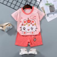 Conjunto de Manga Corta para Niños Puro Algodón Camisetas de Verano para Bebés - details 23