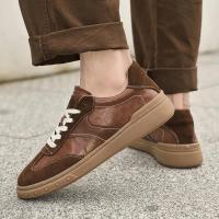 Zapatillas de Cuero Genuino para Hombres Four Seasons Suela Suave, Cómoda para Caminatas al Aire Libre y Negocios - details 4