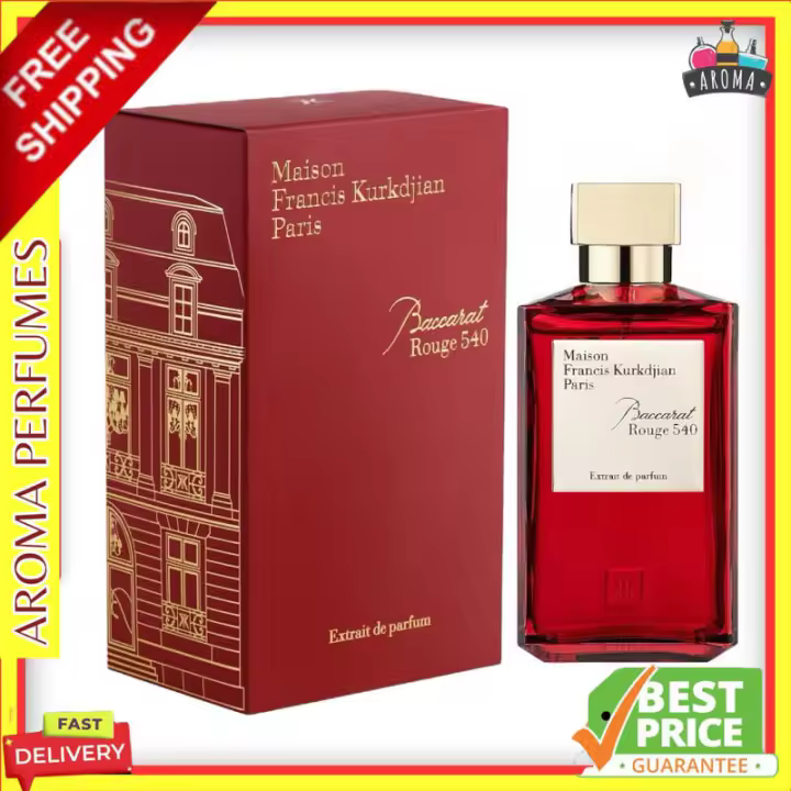 Leten Kurkdjian.Baccarratt 540 Parfum Extract (Rojo) 200ml para hombres y mujeres Fluido de transmisión - 1