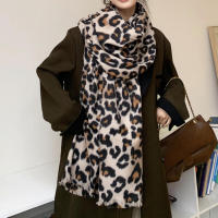 Bufandas de invierno con estampado de leopardo para mujer, bufandas súper suaves, envolturas, regalos para damas y niñas - details 4