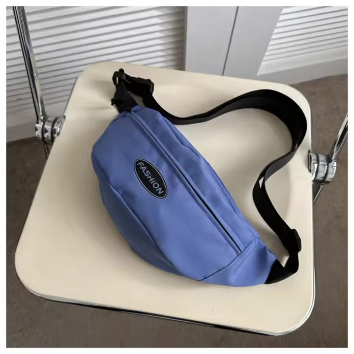 Bolso pequeño de moda 2025, nuevo bolso de lona informal para hombre, mochila cruzada para deportes y fitness - 1