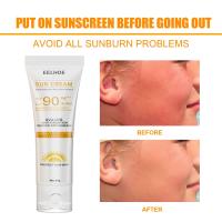 Crema Protector Solar SPF90 Control de Acrete Refrescante para Cara y Cuerpo Blanqueador Hidratante - details 6
