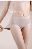 Bragas de cintura media de algodón para mujer, Pantalones cortos, triangulares, transpirables, de gran tamaño - details 14