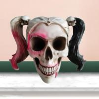 1: Size Female Skull Statue Teaching Tool   Decorative Gifts Resin  Party Halloween Decor