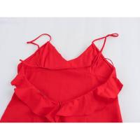 BUNO-vestido Midi de tela para mujer, ropa informal en capas, cortavientos decorativo, novedad de verano, 2025 - details 7