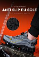 Zapatos de trabajo de seguridad para hombre y mujer, zapatillas cómodas, ligeras, transpirables - details 9
