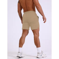 Pantalones cortos deportivos para hombre con estampado de cabeza de vaca para entrenamiento, pantalones cortos de entrenamiento para correr. - details 2