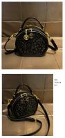 Bolso pequeño redondo de piedra de flor de lluvia de textura de lujo ligero de la marca Hong Kong para mujeres2025Nueva Bolsa Bandolera de Un Solo Hombro Texturizada Versátil y Moderna - details 12