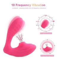 Leten-vibrador de succión vaginal de 10 velocidades, consolador de punto G, estimulador de clítoris de succión Oral, Juguetes sexuales eróticos para masturbador femenino - details 1