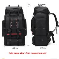 Mochila Táctica de Gran Capacidad para Hombre 130L Bolsa de Montañismo para Acampar y Senderismo con Diseño de Camuflaje Bolsa de Hombro para Viajes Dangerous Goods Normales - details 3