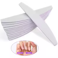 Lima de Uñas 100/180 Set Profesional de Manicura 10pcs/15pcs Lijado Gel Pulidor Doble Lado Media Luna Lima Herramientas para Uñas - details 0