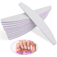 Lima de Uñas 100/180 Set Profesional de Manicura 10pcs/15pcs Lijado Gel Pulidor Doble Lado Media Luna Lima Herramientas para Uñas - details 0