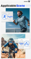 Kapvoe-gafas de sol deportivas para hombre, lentes fotocromáticas para ciclismo de montaña, polarizadas, UV400 - details 12