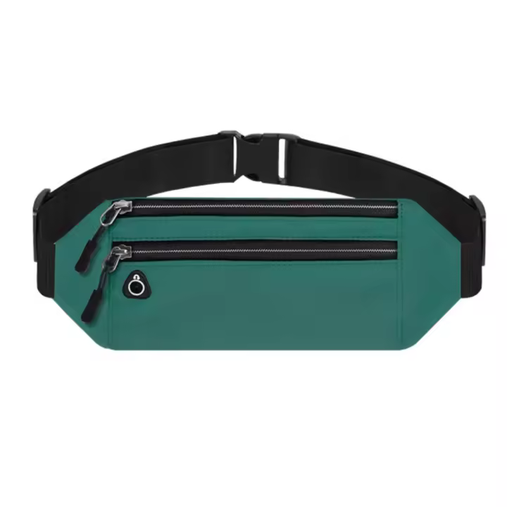 Riñoneras ultrafinas para correr, bolsa ligera multifunción para correr maratón, almacenamiento impermeable, bolsa para teléfono deportivo - 1