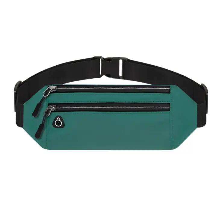 Riñoneras ultrafinas para correr, bolsa ligera multifunción para correr maratón, almacenamiento impermeable, bolsa para teléfono deportivo - 1