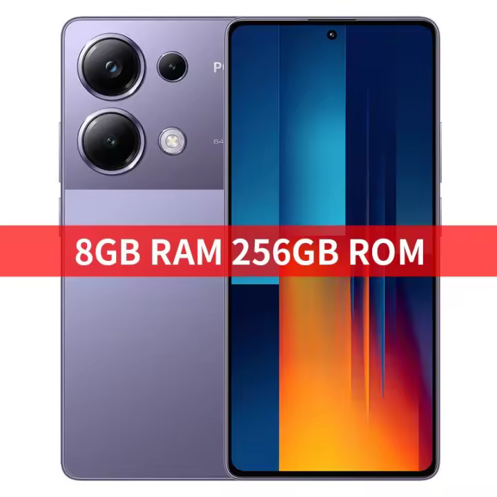Xiaomi Poco M6 Pro NFC 256GB/512GB, Smartphone Versión Europea, AMOLED de 6.67” 120Hz FHD+, MediaTek Helio G99-Ultra, Triple cámara de hasta 64MP, 5000mAh - 1