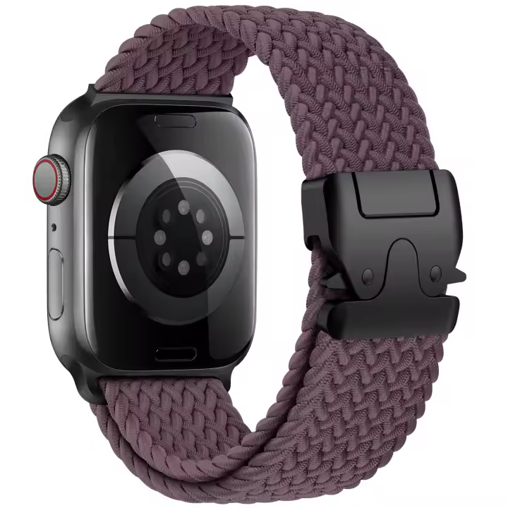 Correa de reloj Apple Ultra 2 con cierre de paracaídas, correa de reloj Apple iWatch 10 de nailon trenzado - 1