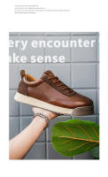 Nuevos Zapatos Versátiles Para Deportes Y Ocio, Zapatos Casuales Negros Con Plataforma Para Hombre - details 2
