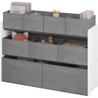Organizador de Juguetes para Niños Estante de Almacenamiento de 3 Niveles con 6 Cajas Extraíbles - details 6