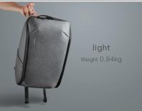 Mochila de viaje multifuncional para hombre, bolsa impermeable antirrobo para ordenador portátil de 15 pulgadas con recarga USB mejorada - details 6