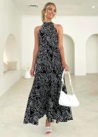 Katrina Maxi Dress - Black Swi