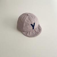 Gorra de béisbol coreana con letras para verano, gorro fino de secado rápido para niños, gorro con visera transpirable para exteriores, gorra con protección solar para bebés, niños y niñas - details 10
