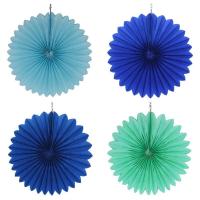 Manualidades decorativas, abanicos de 4 ''-12'', papel de seda colgante DIY para bodas, fiestas de cumpleaños y festivales - details 6