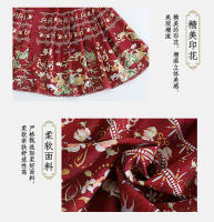 Conjunto de Falda Hanfu para Niñas Otoño 2025 Traje de Estilo Chino Antiguo para Actuaciones de Recitación Zapatos y Ropa - details 37