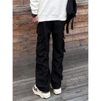 Pantalones de carga de estilo americano cremallera diseño de tendencia pantalones de carga máquina al aire libre trekking pantal - details 6